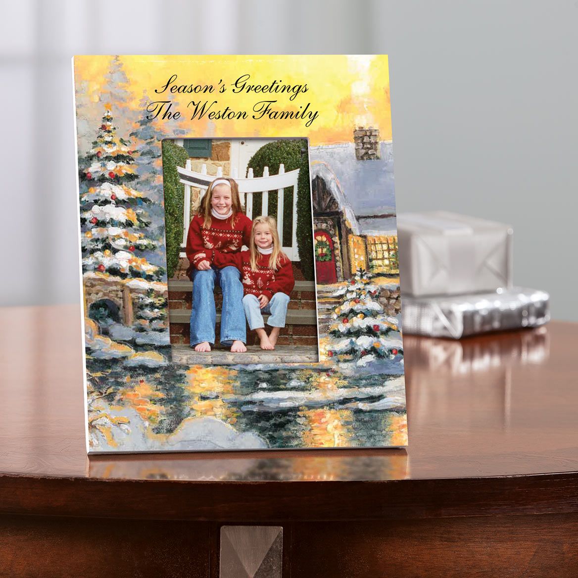 Personalized Over The River Frame